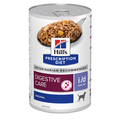 i/d Low Fat | Hill's Prescription Diet דייג'סטיב קייר לכלב בוגר 360 גרם – Hill's