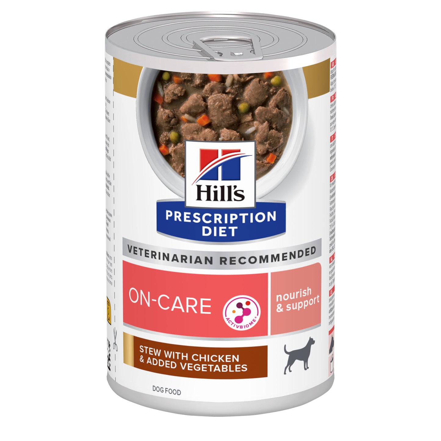 Hill's Prescription Diet | תמיכה בסרטן לכלב, נזיד 354 גרם (עם עוף וירקות) – Hill's