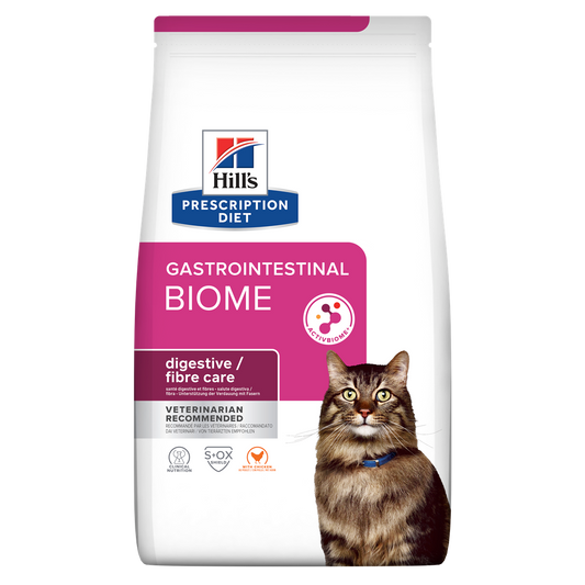 GI Biome | Hill's Prescription Diet לחתול בוגר, 1.5 ק"ג (עם עוף) – Hill's