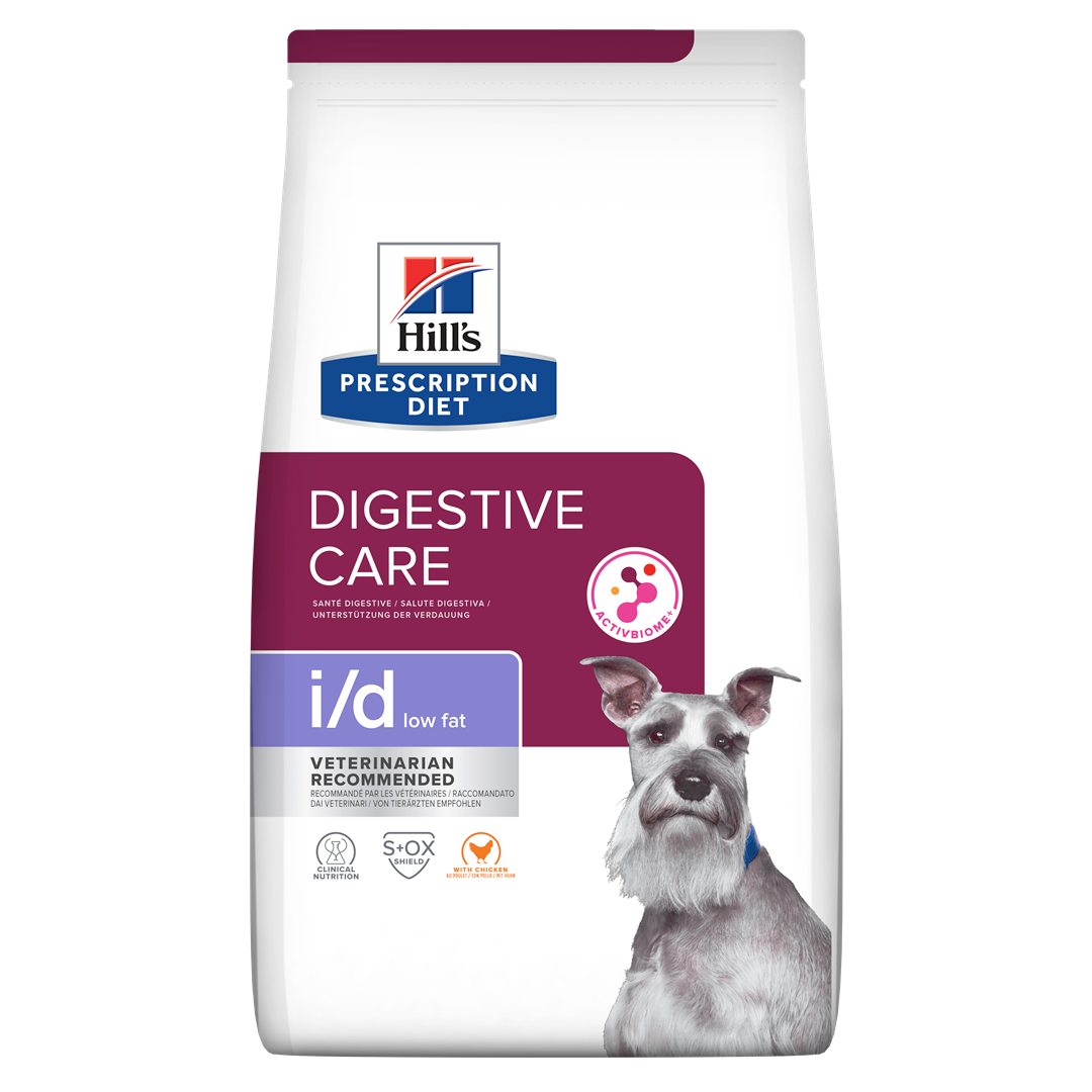 i/d Low Fat | Hill's Prescription Diet דייג'סטיב קייר לכלב בוגר, 1.5 ק"ג – Hill's