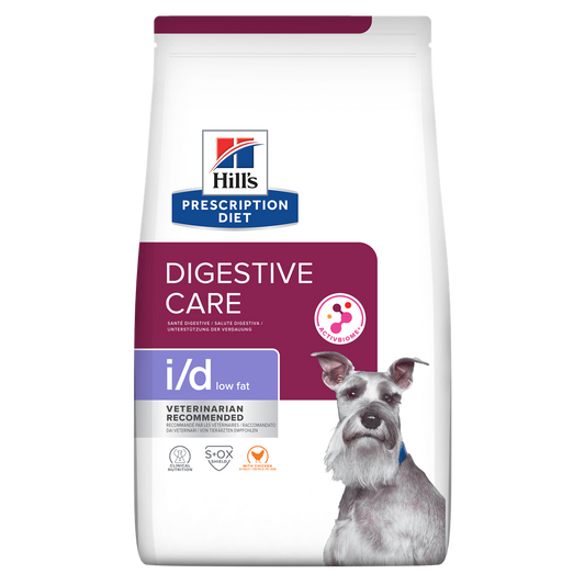 i/d Low Fat | Hill's Prescription Diet דייג'סטיב קייר לכלב בוגר, 1.5 ק"ג – Hill's
