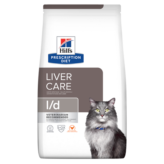 l/d | Hill's Prescription Diet ליוור קייר לחתול, 1.5 ק"ג (עם עוף) – Hill's
