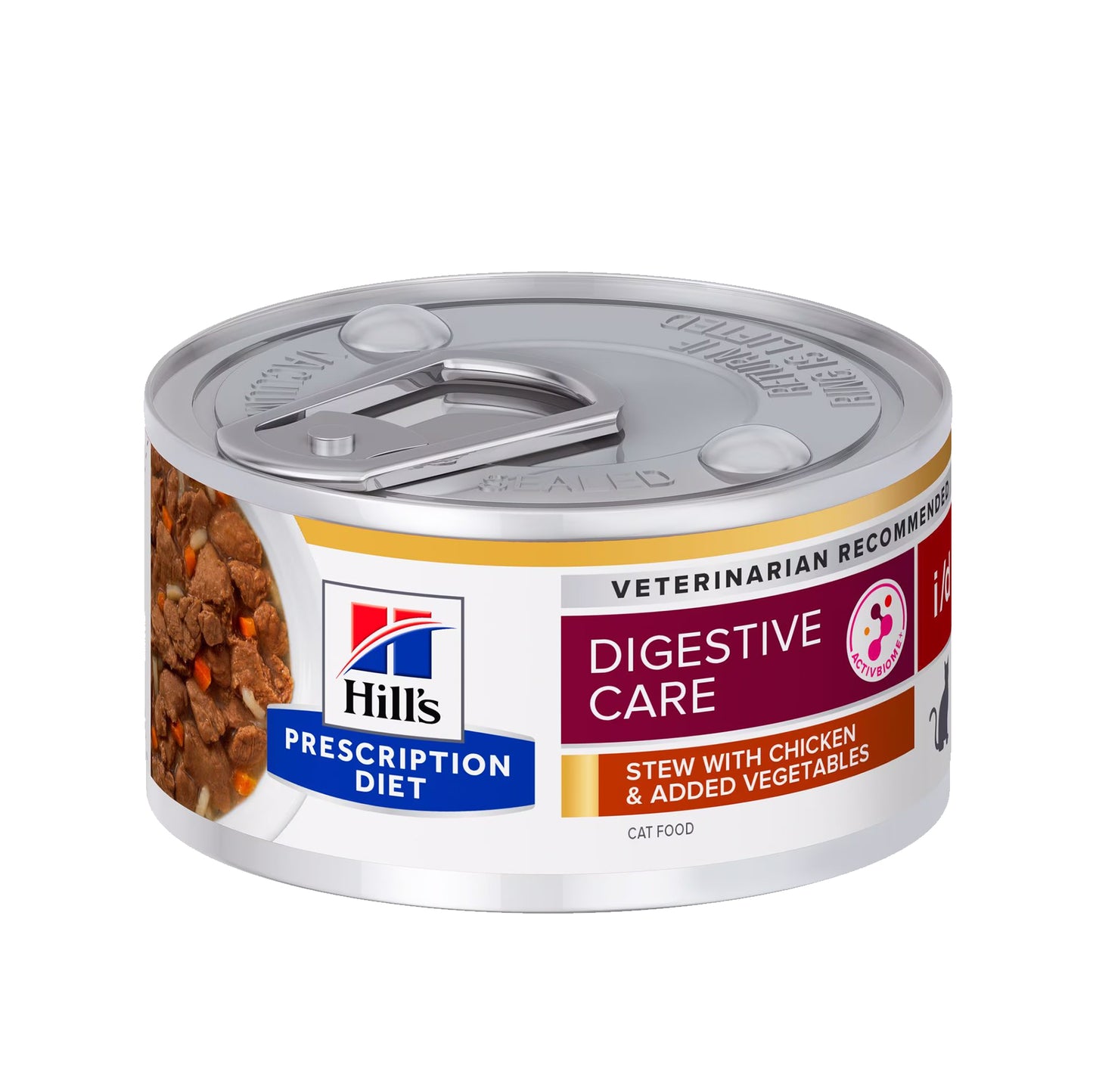 שימורי נזיד i/d | Hill's Prescription Diet דייג'סטיב קייר לחתול בוגר,82 גרם – Hill's