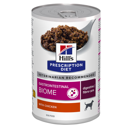 שימורי GI Biome | Hill's Prescription Diet לכלב בוגר, 370 גר' – Hill's